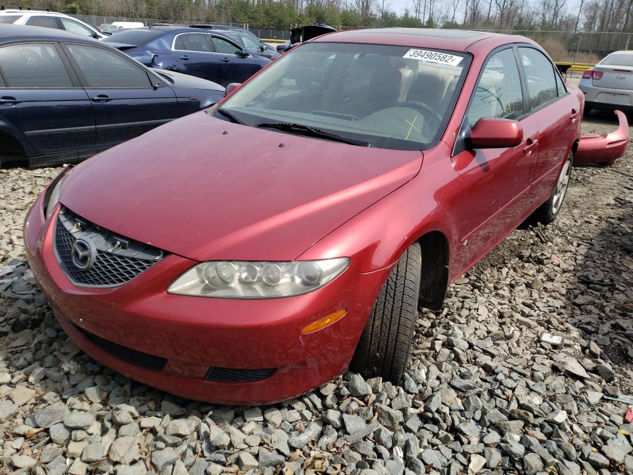 Photo 2 from auction – 2003 MAZDA 6 with VIN 1YVFP80DX35M35486