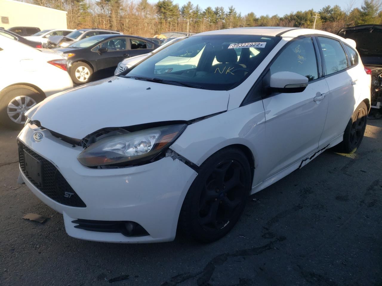Photo 2 from auction – 2013 FORD FOCUS ST with VIN 1FADP3L99DL201804