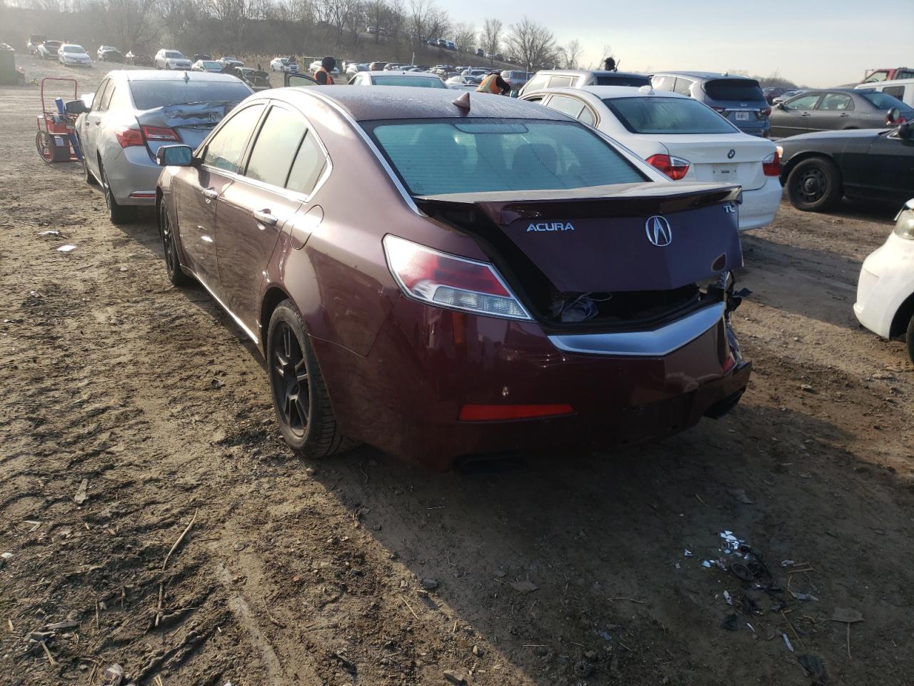 Photo 3 from auction – 2009 ACURA TL with VIN 19UUA86529A015091