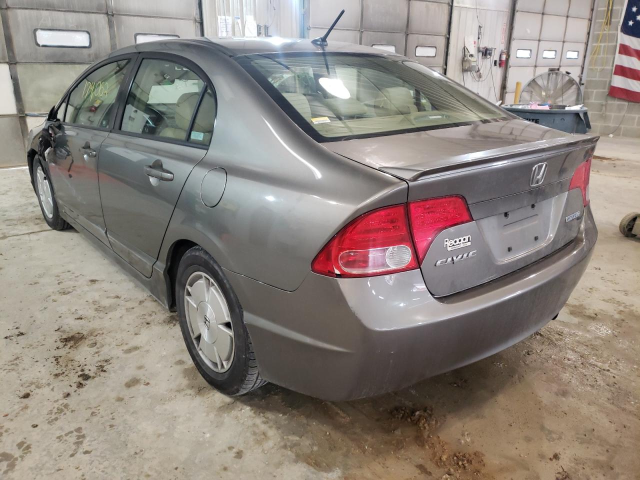 Photo 3 from auction – 2008 HONDA CIVIC HYBR with VIN JHMFA36238S019481