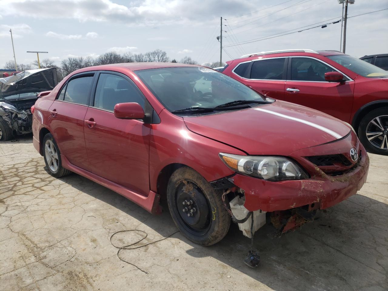 TOYOTA COROLLA BA 2013 with VIN 5YFBU4EE0DP097530 - Photo from auction