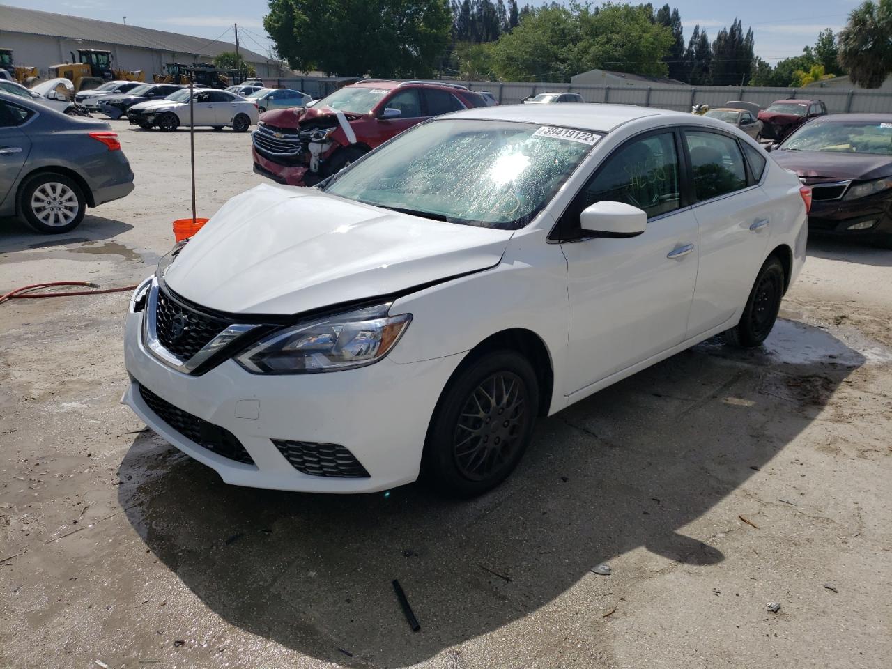 Photo 2 from auction – 2019 NISSAN SENTRA S with VIN 3N1AB7AP2KY283564