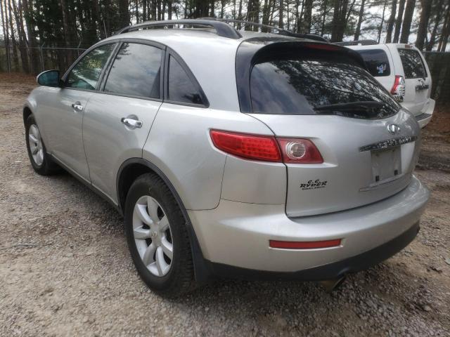 Photo 3 from auction – 2004 INFINITI FX35 with VIN JNRAS08W74X215007