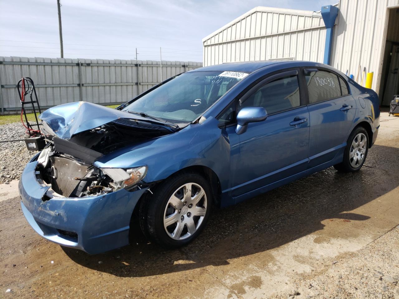 Photo 2 from auction – 2011 HONDA CIVIC LX with VIN 19XFA1F51BE043546