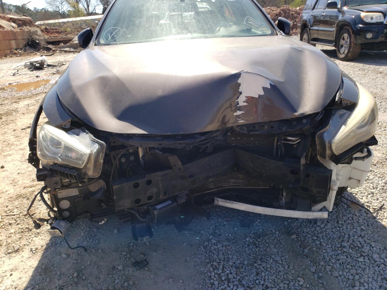 Photo 9 from auction – 2014 INFINITI Q50 BASE with VIN JN1BV7AR8EM693919