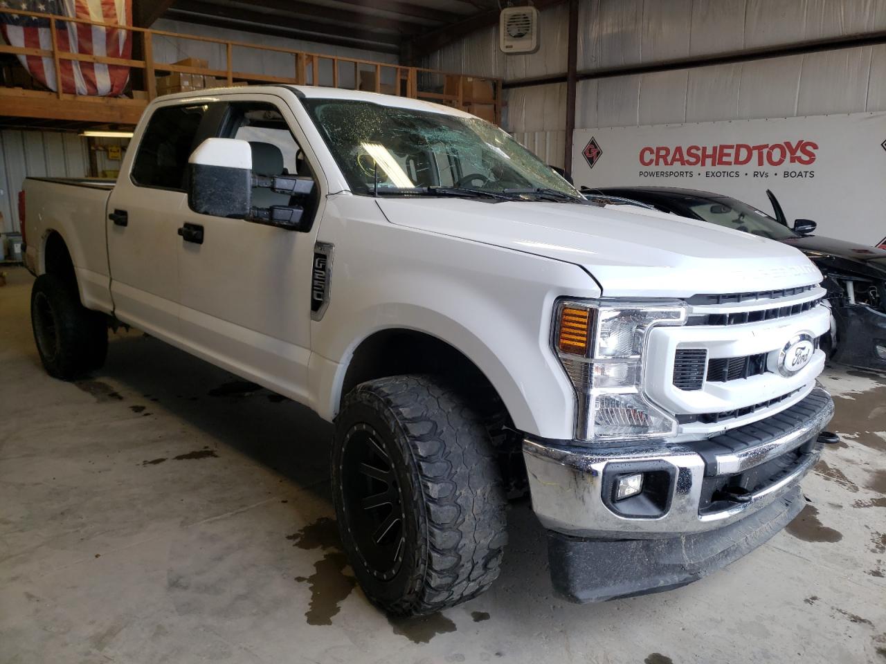 Photo 1 from auction – 2021 FORD F250 SUPER with VIN 1FT7W2BN2MEC85441