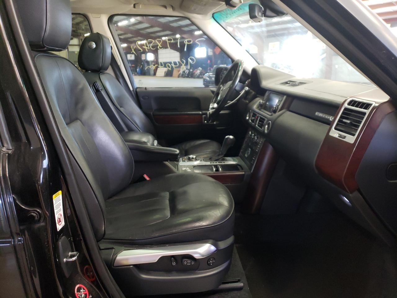 Photo 5 from auction – 2010 LAND ROVER RANGE ROVE with VIN SALME1D43AA312968