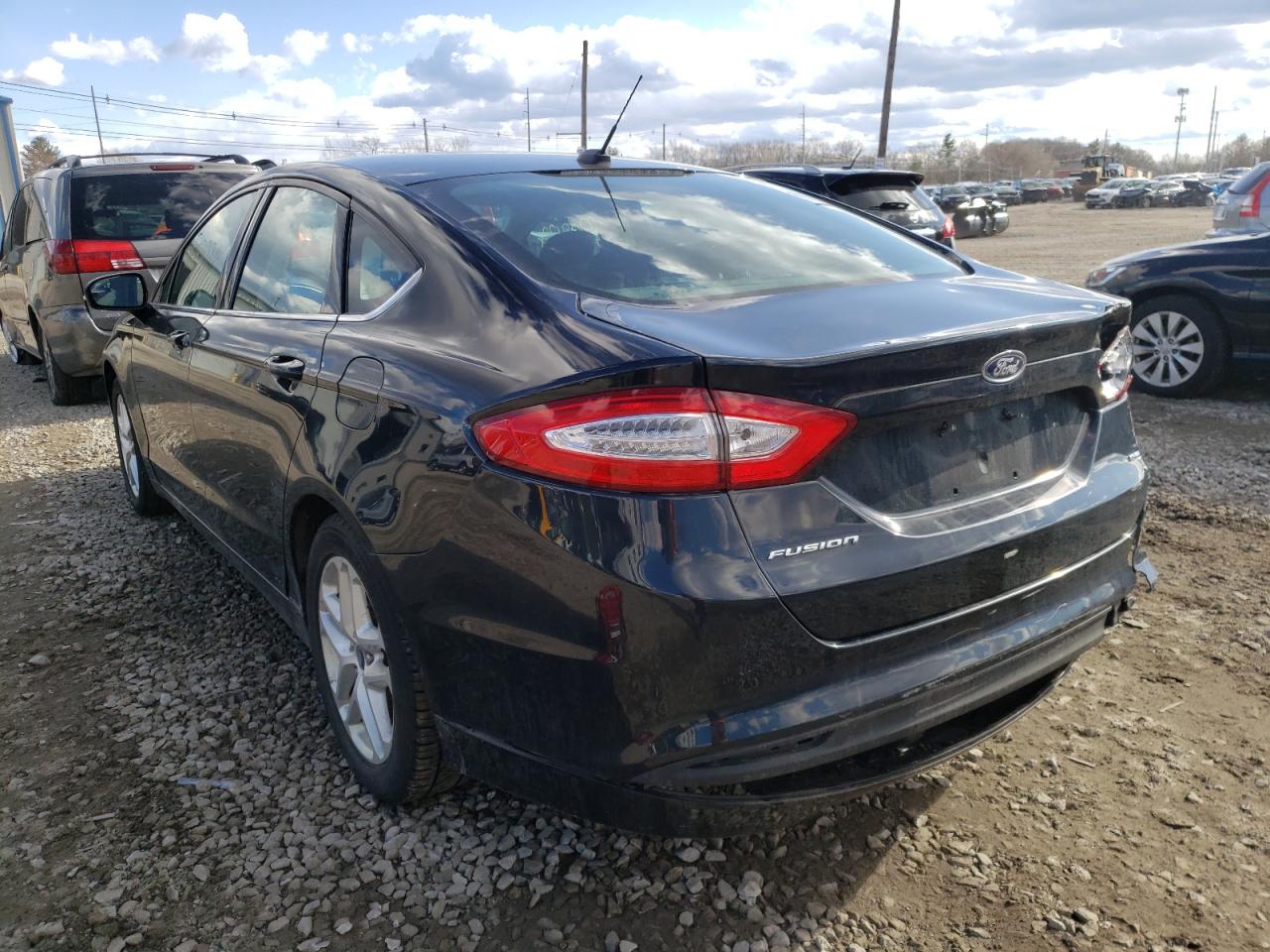 Photo 3 from auction – 2014 FORD FUSION SE with VIN 3FA6P0H73ER380357