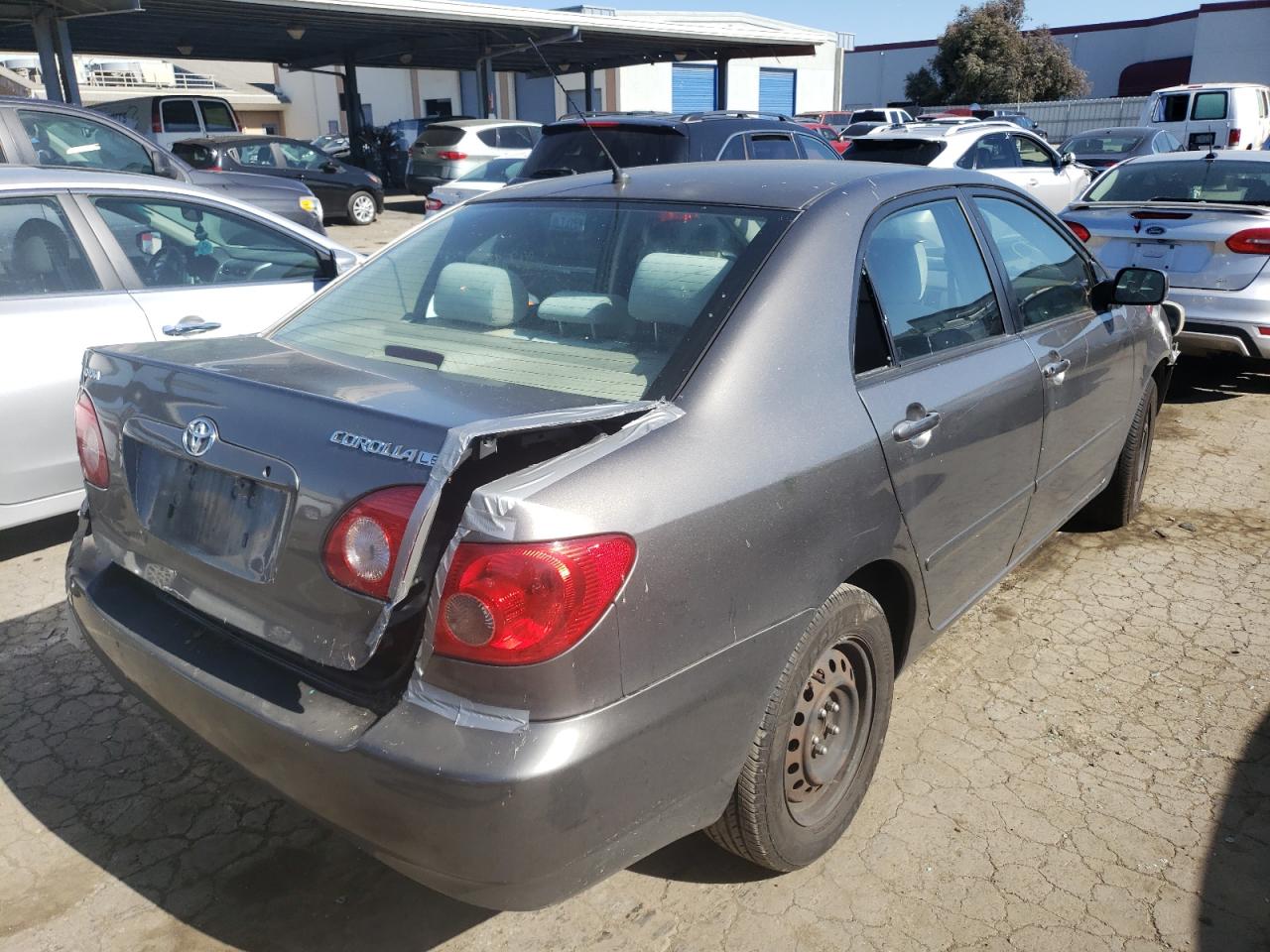 Photo 4 from auction – 2007 TOYOTA COROLLA CE with VIN 1NXBR32E87Z855052