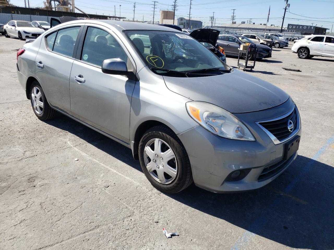 NISSAN VERSA 2013 with VIN 3N1CN7AP2DL891908 - Photo from auction