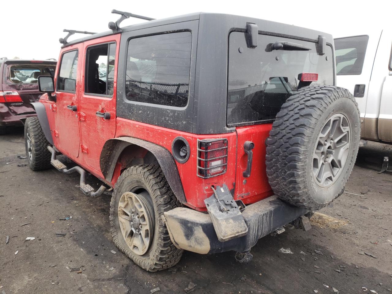 Photo 3 from auction – 2014 JEEP WRANGLER U with VIN 1C4BJWFG7EL325439