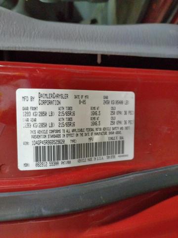 Photo 10 from auction – 2006 DODGE CARAVAN SX with VIN 1D4GP45R96B529620