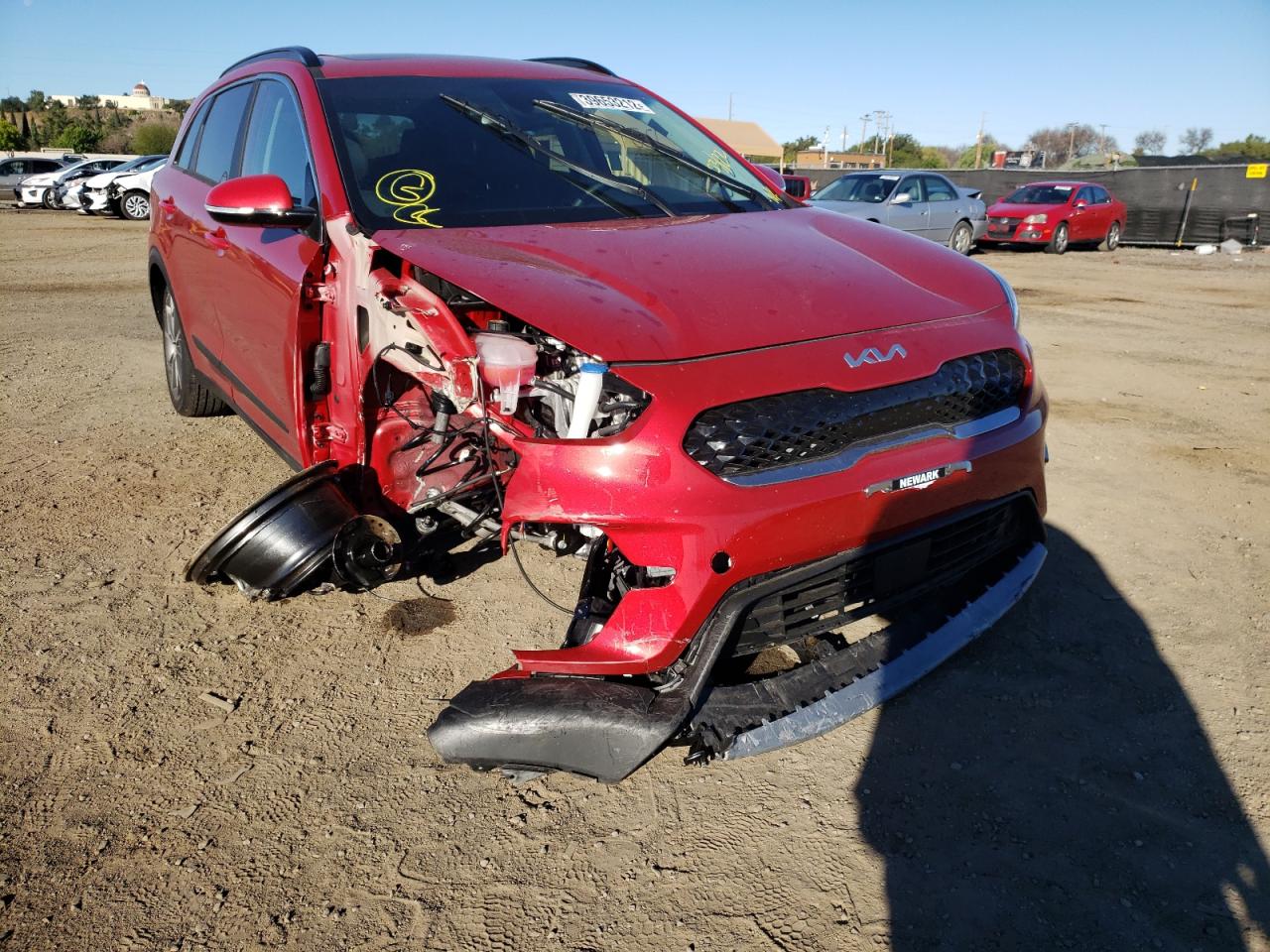 KIA NIRO TOURI 2022 with VIN KNDCC3LC8N5520792 - Photo from auction