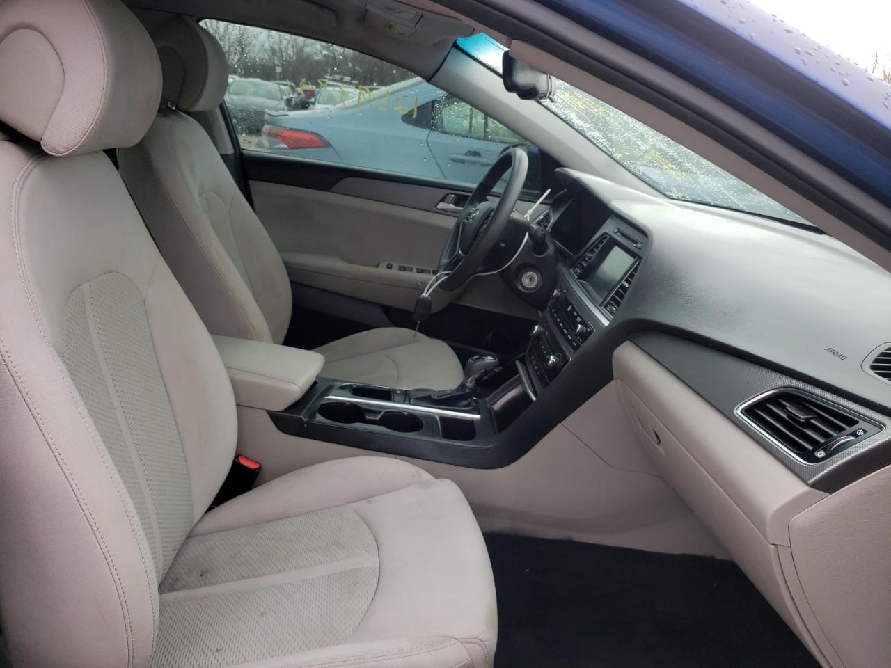 Photo 5 from auction – 2016 HYUNDAI SONATA SE with VIN 5NPE24AF7GH272018
