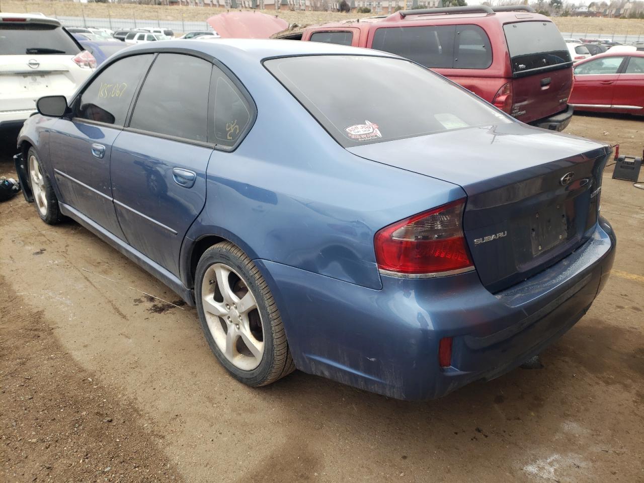 Foto 3 de la subasta – 2008 SUBARU LEGACY 2.5 con VIN 4S3BL616487200887