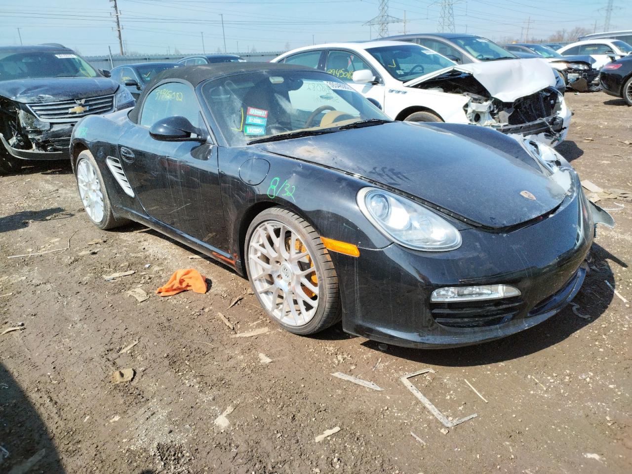 PORSCHE BOXSTER 2011 with VIN WP0CA2A81BS710073 - Photo from auction