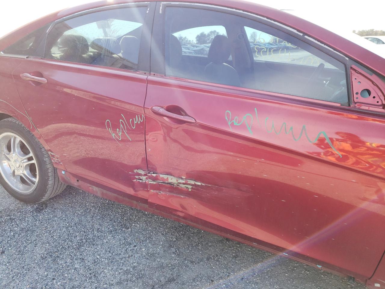 Photo 9 from auction – 2011 HYUNDAI SONATA GLS with VIN 5NPEB4AC0BH246181