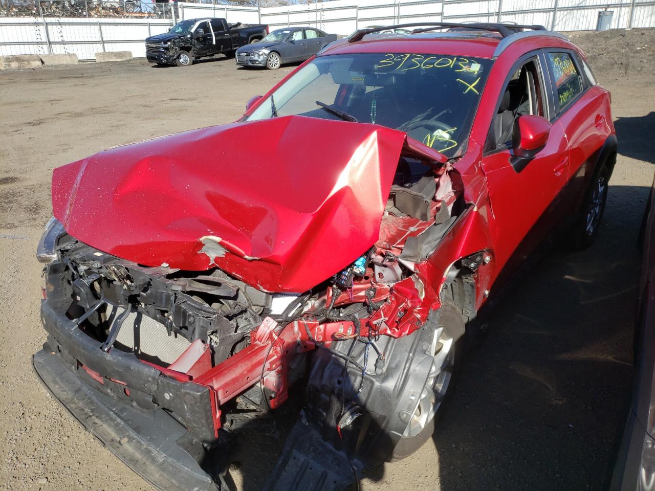 Photo 2 from auction – 2016 MAZDA CX-3 TOURI with VIN JM1DKFC76G0130205