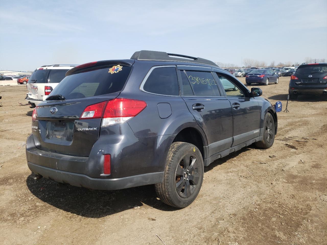 Photo 4 from auction – 2010 SUBARU OUTBACK 2. with VIN 4S4BRCGC7A3339656