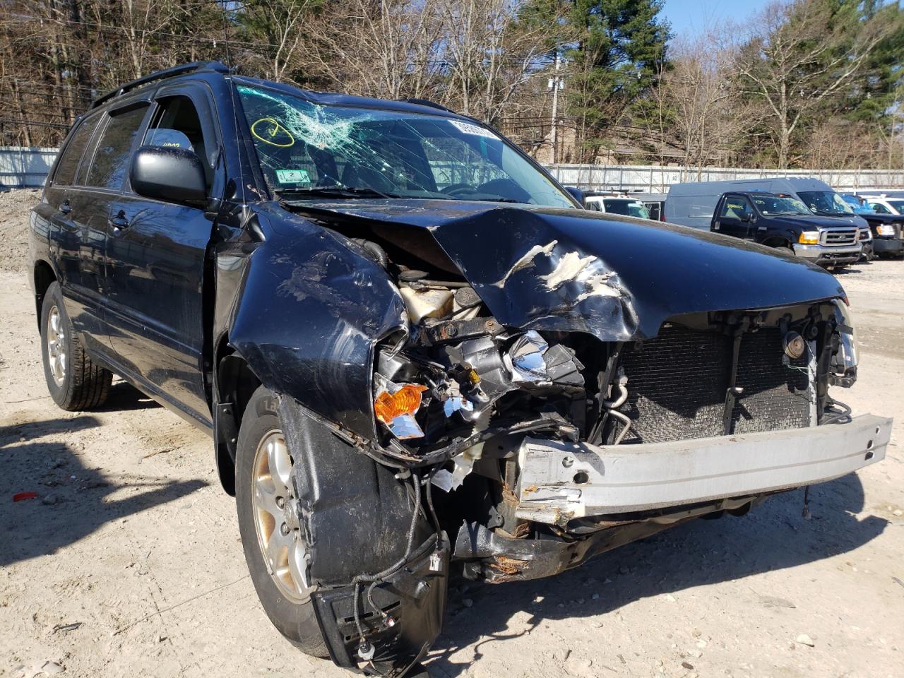 TOYOTA HIGHLANDER 2007 with VIN JTEHP21A170230377 - Photo from auction
