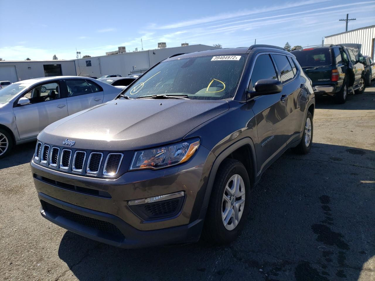 Photo 2 from auction – 2020 JEEP COMPASS SP with VIN 3C4NJCABXLT121713