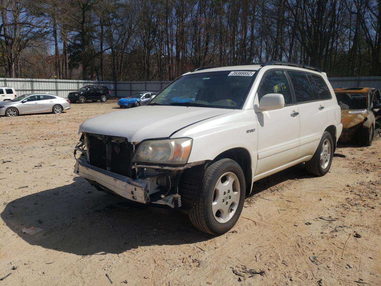Photo 2 from auction – 2006 TOYOTA HIGHLANDER with VIN JTEEP21A060168021