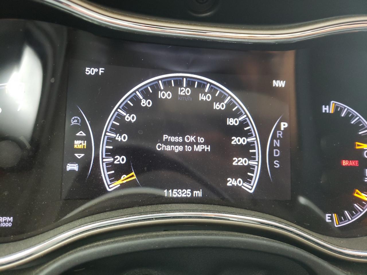 Photo 8 from auction – 2015 JEEP GRAND CHER with VIN 1C4RJEBG4FC872667