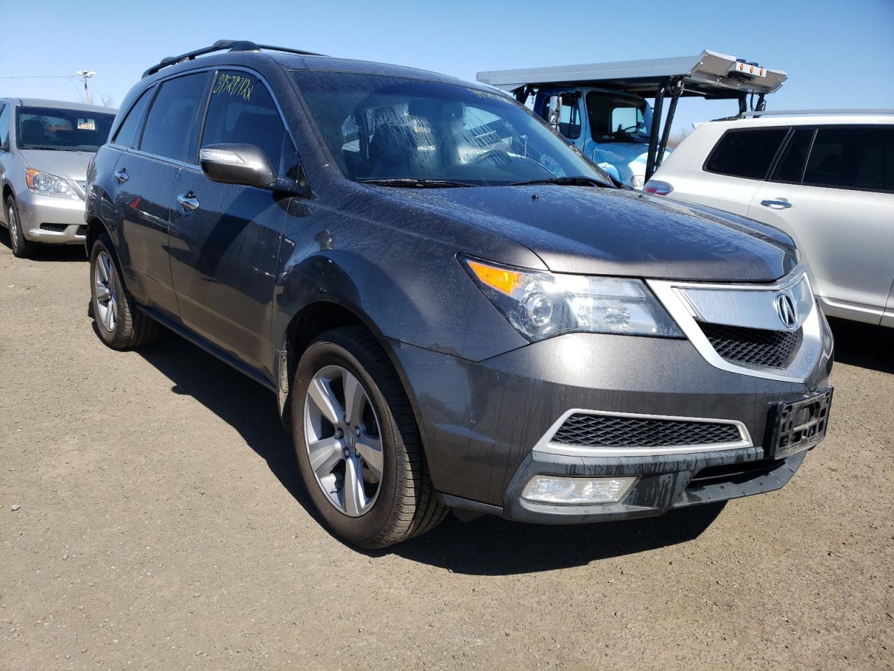 ACURA MDX TECHNO 2012 مع رقم تعريف المركبة 2HNYD2H38CH503898 - صورة من المزاد