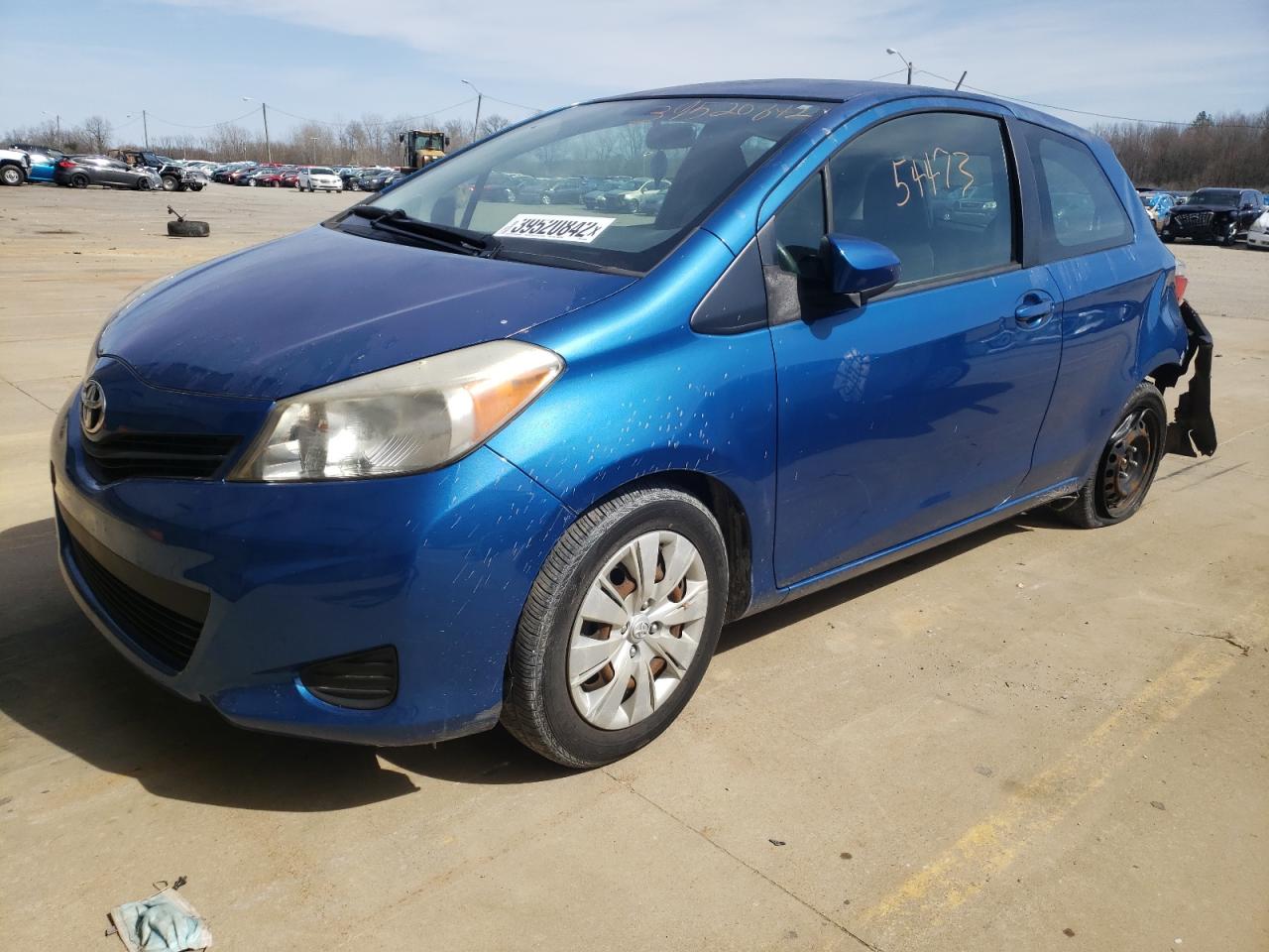 Photo 2 from auction – 2012 TOYOTA YARIS with VIN JTDJTUD33CD509598