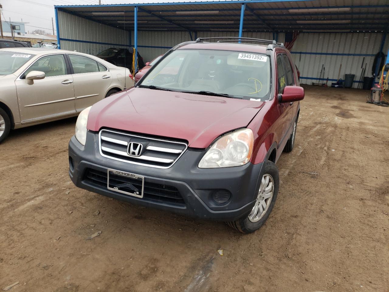 Photo 9 from auction – 2005 HONDA CR-V EX with VIN JHLRD78815C033385