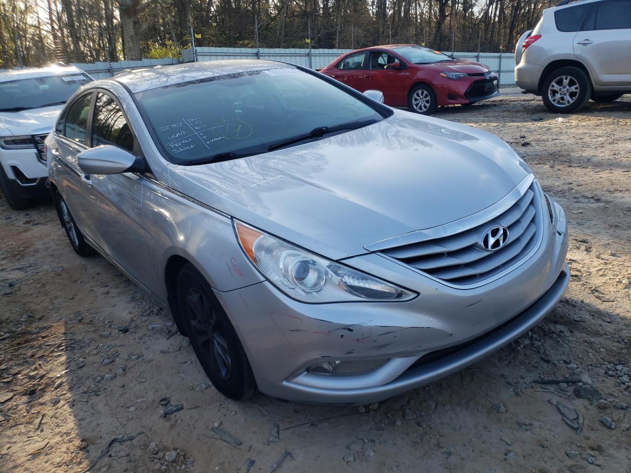 Photo 1 from auction – 2013 HYUNDAI SONATA GLS with VIN 5NPEB4AC0DH700562