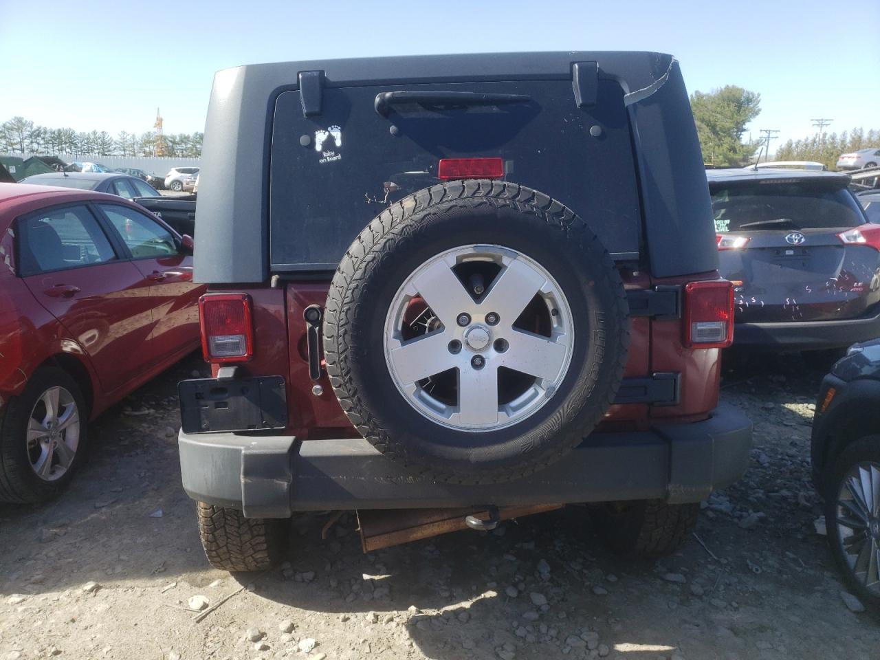 Photo 10 from auction – 2007 JEEP WRANGLER S with VIN 1J4GA59157L198971