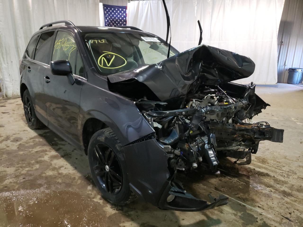 SUBARU FORESTER 2018 with VIN JF2SJAJC7JH526943 - Photo from auction