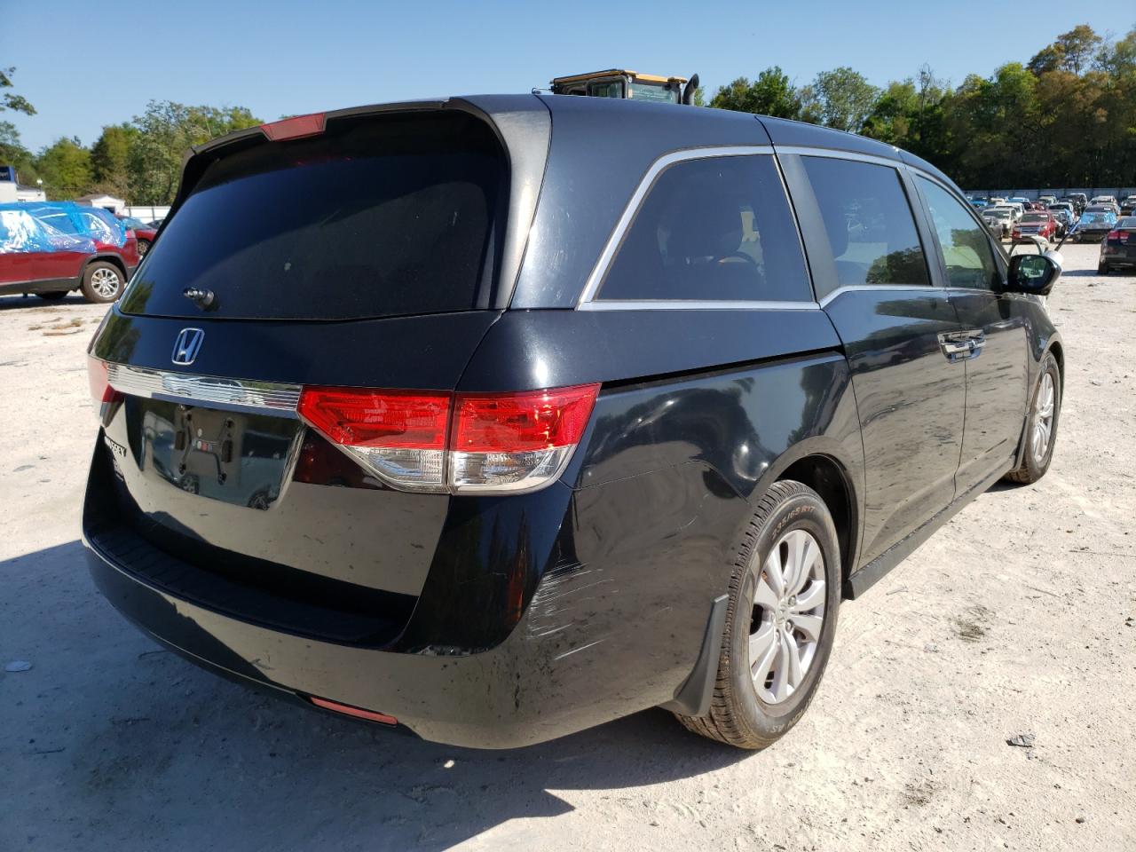Photo 4 from auction – 2014 HONDA ODYSSEY EX with VIN 5FNRL5H66EB032674