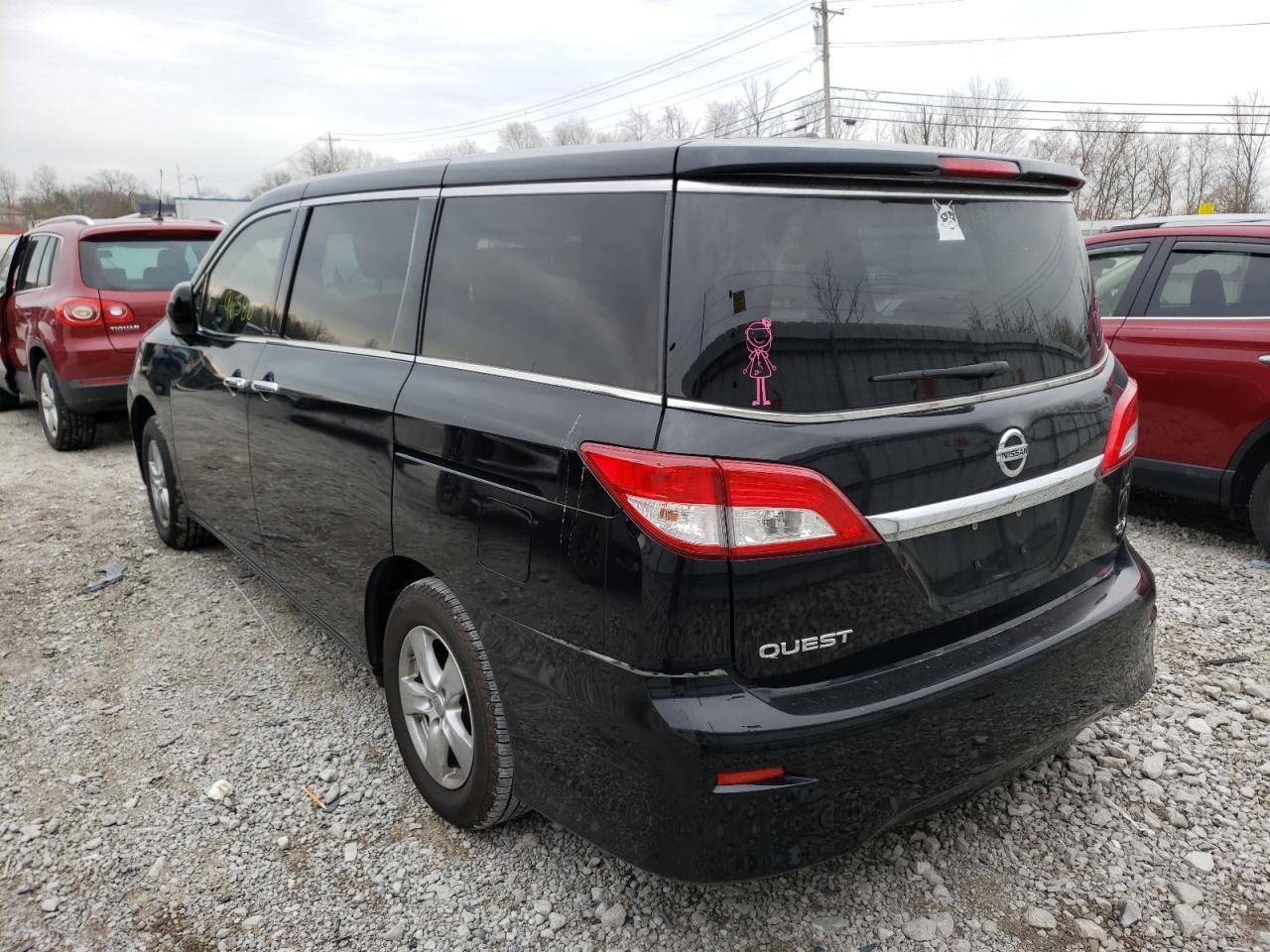 Photo 3 from auction – 2015 NISSAN QUEST S with VIN JN8AE2KP7F9122388