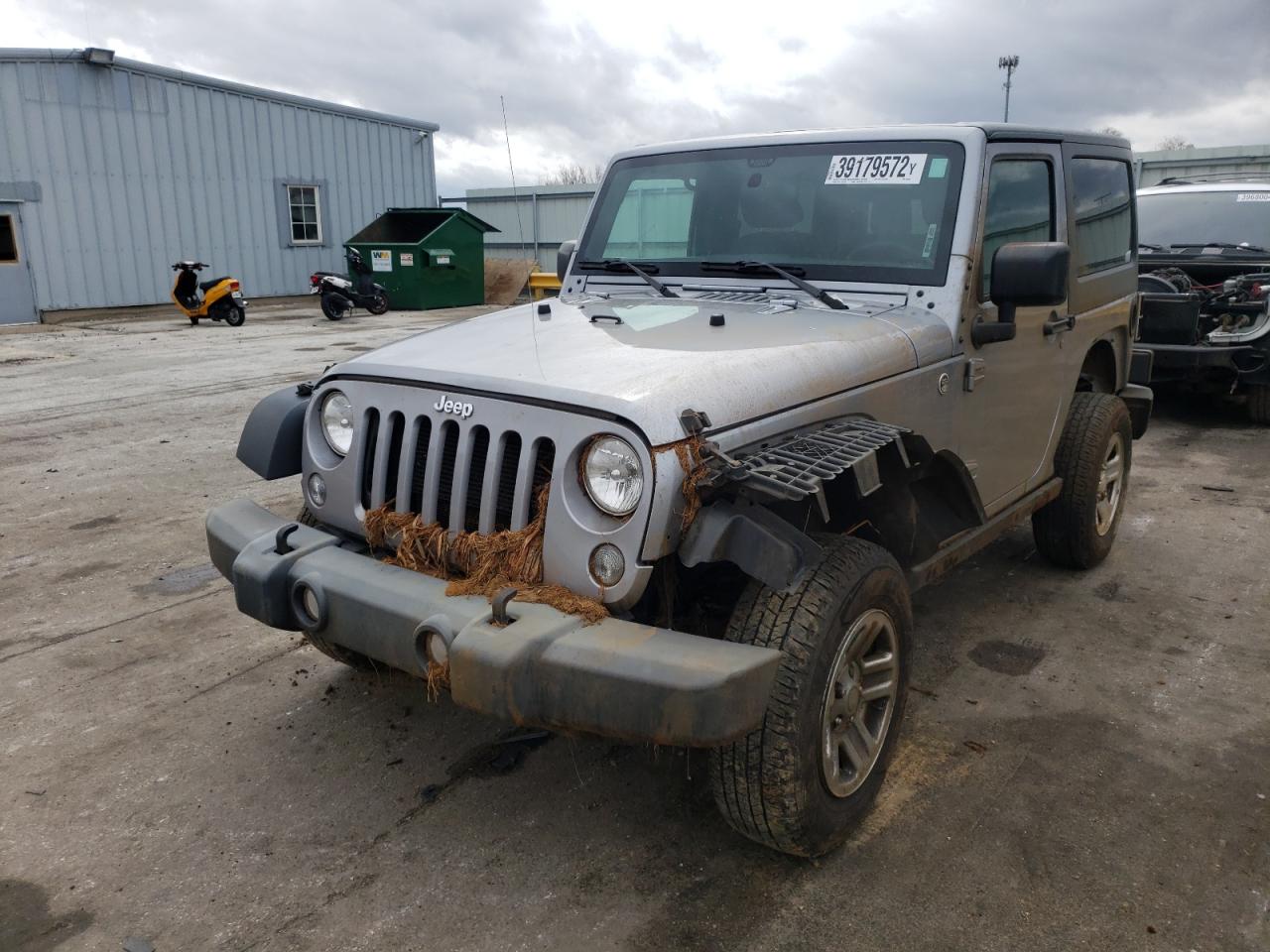 Photo 2 from auction – 2015 JEEP WRANGLER S with VIN 1C4AJWAG4FL666530