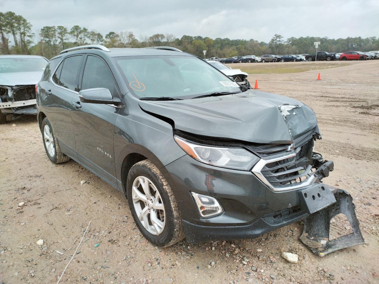Photo 1 from auction – 2018 CHEVROLET EQUINOX LT with VIN 3GNAXKEX5JS591090