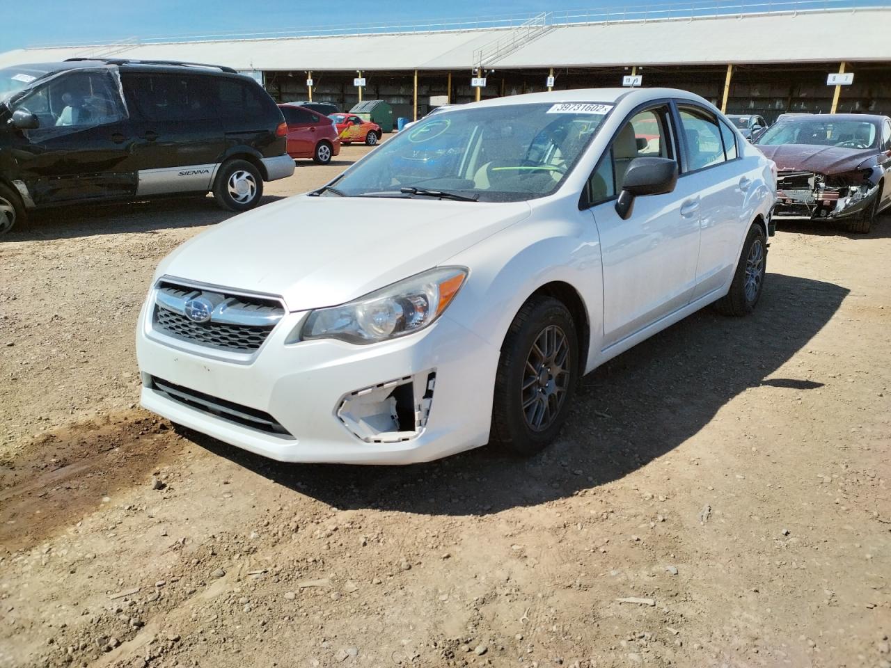 Photo 2 from auction – 2012 SUBARU IMPREZA with VIN JF1GJAA62CG004704