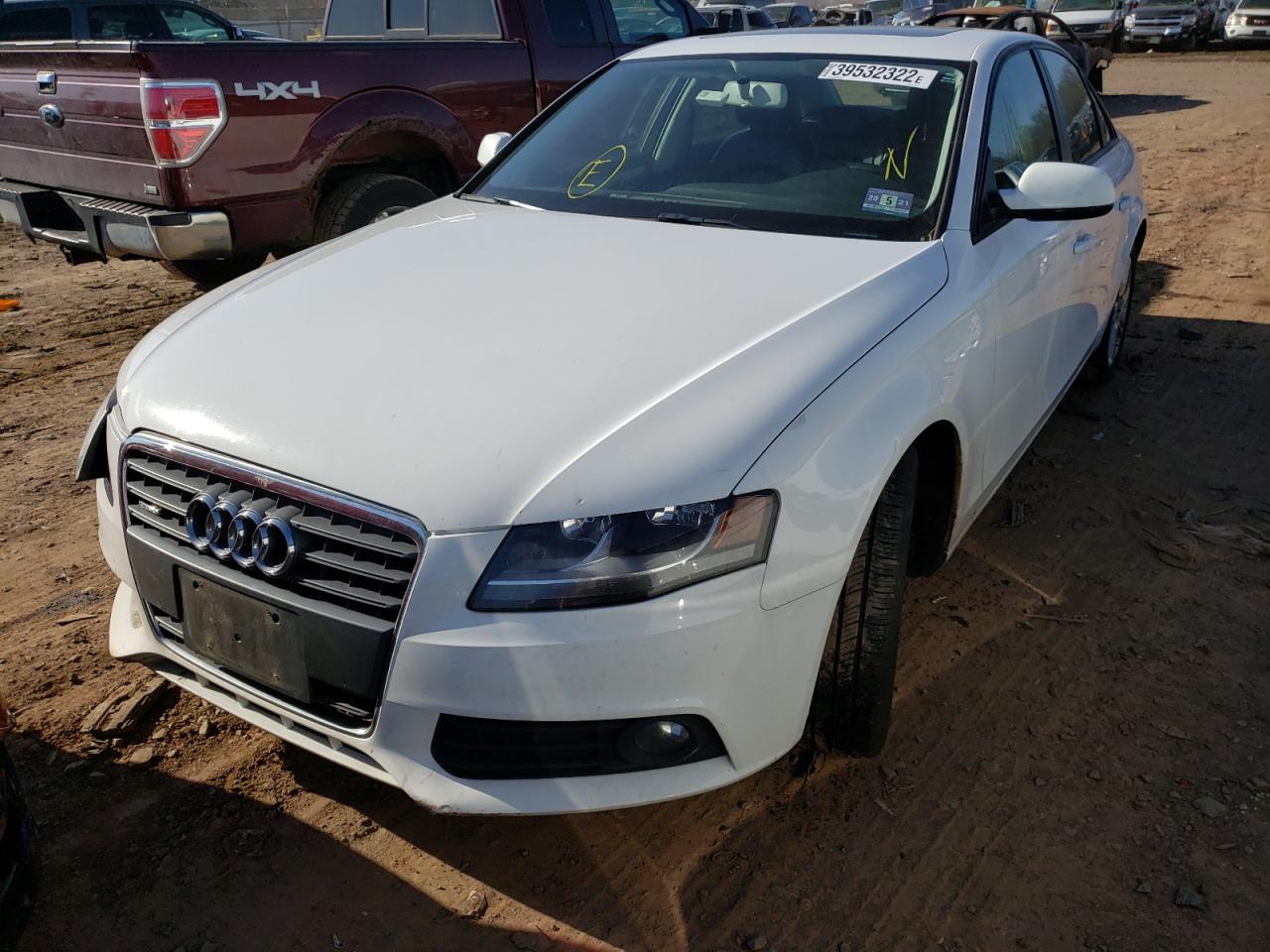 Photo 2 from auction – 2010 AUDI A4 PREMIUM with VIN WAUDFAFL9AN055135