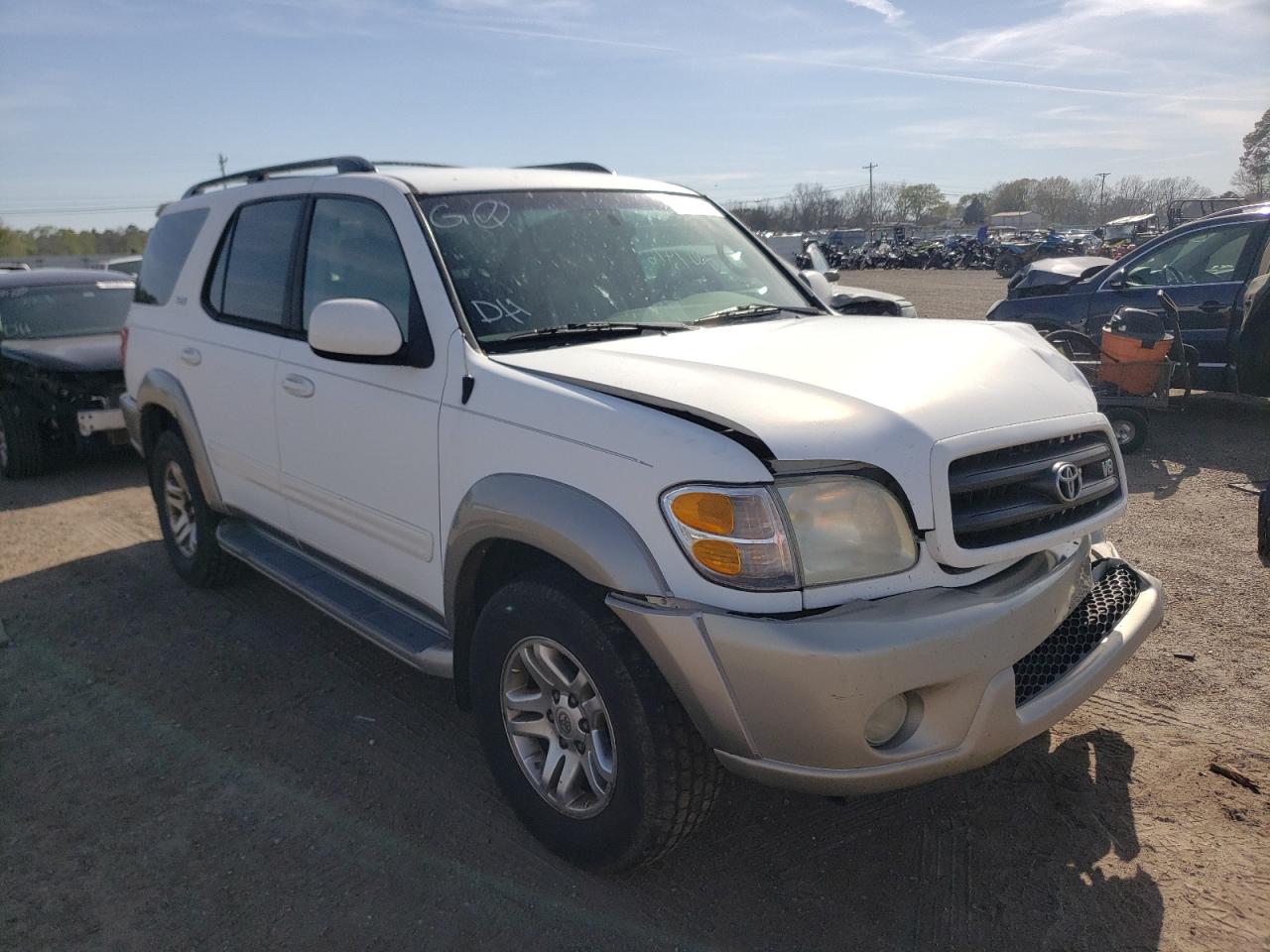 TOYOTA SEQUOIA SR 2004 with VIN 5TDZT34A64S225366 - Photo from auction