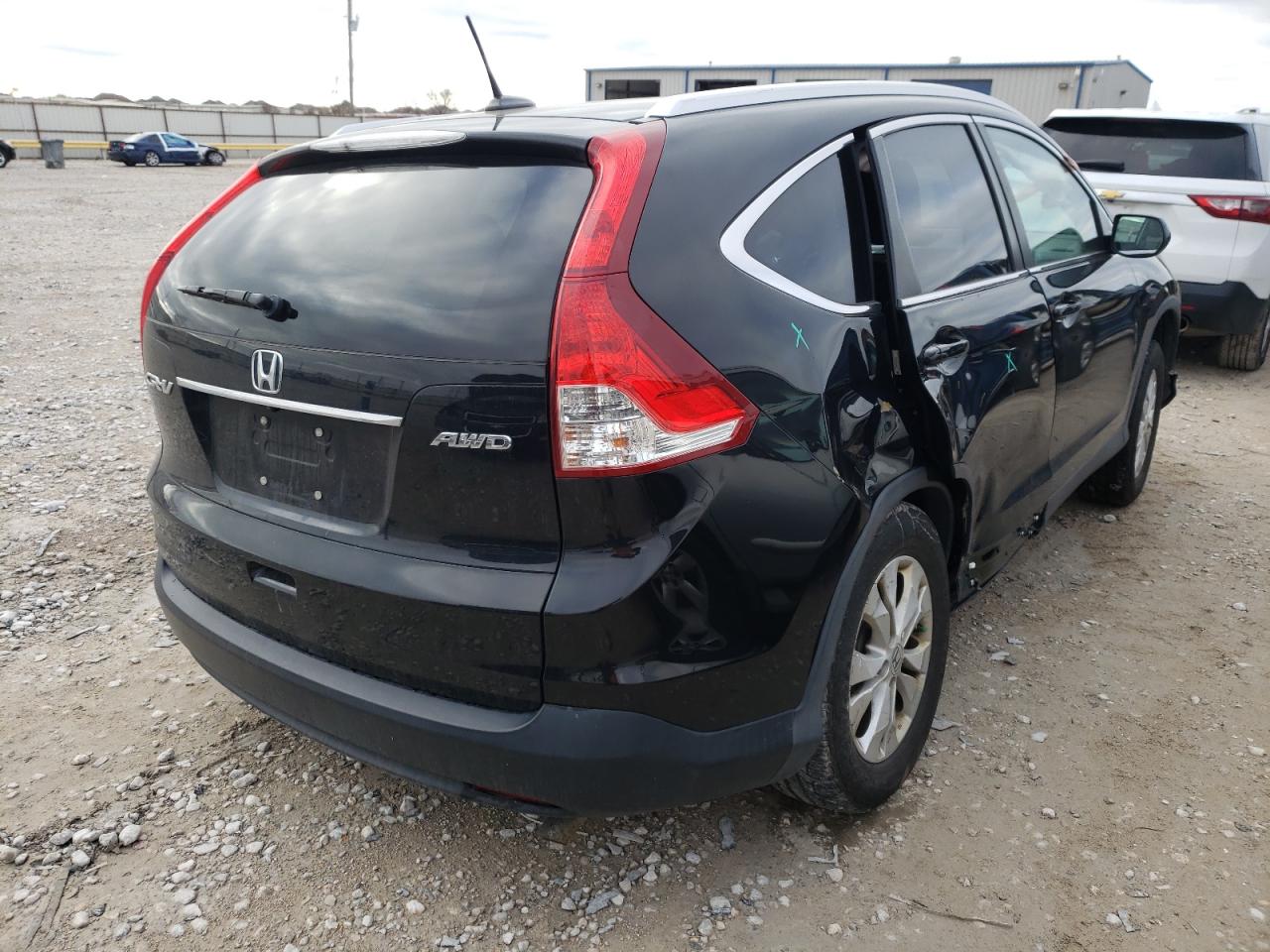 Photo 4 from auction – 2012 HONDA CR-V EXL with VIN 2HKRM4H78CH626827