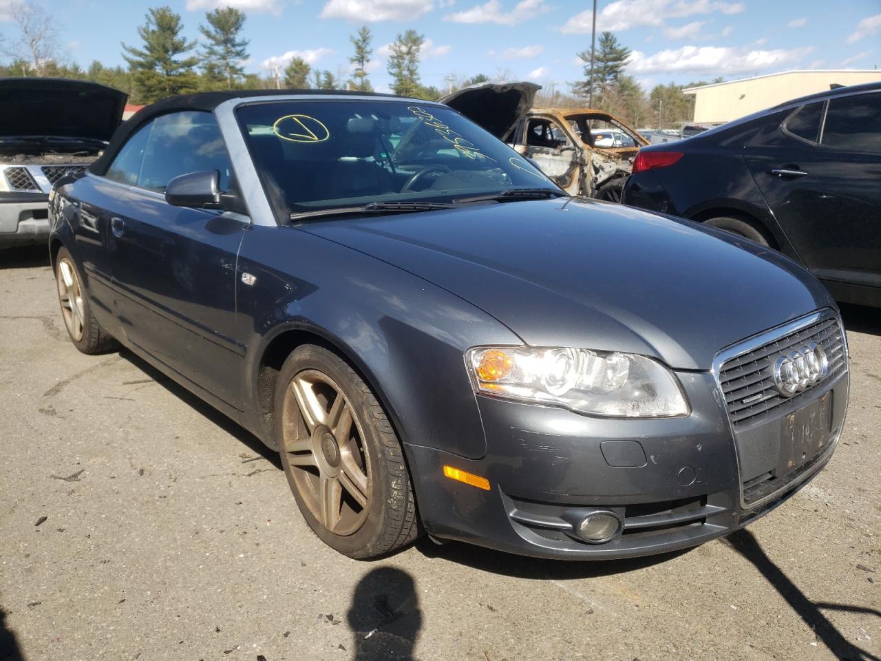 AUDI A4 2.0T CA 2008 with VIN WAUDF48H88K009964 - Photo from auction