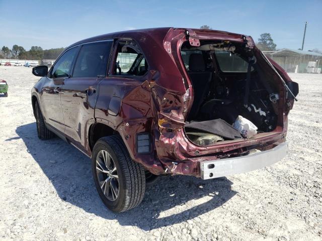 Photo 3 from auction – 2019 TOYOTA HIGHLANDER with VIN 5TDZARFH6KS042128