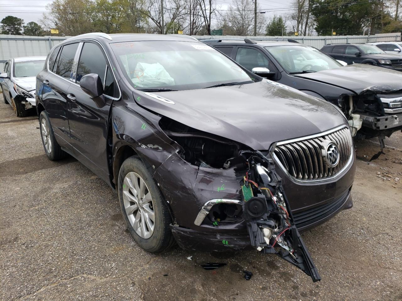 BUICK ENVISION E 2017 with VIN LRBFXBSA9HD044279 - Photo from auction