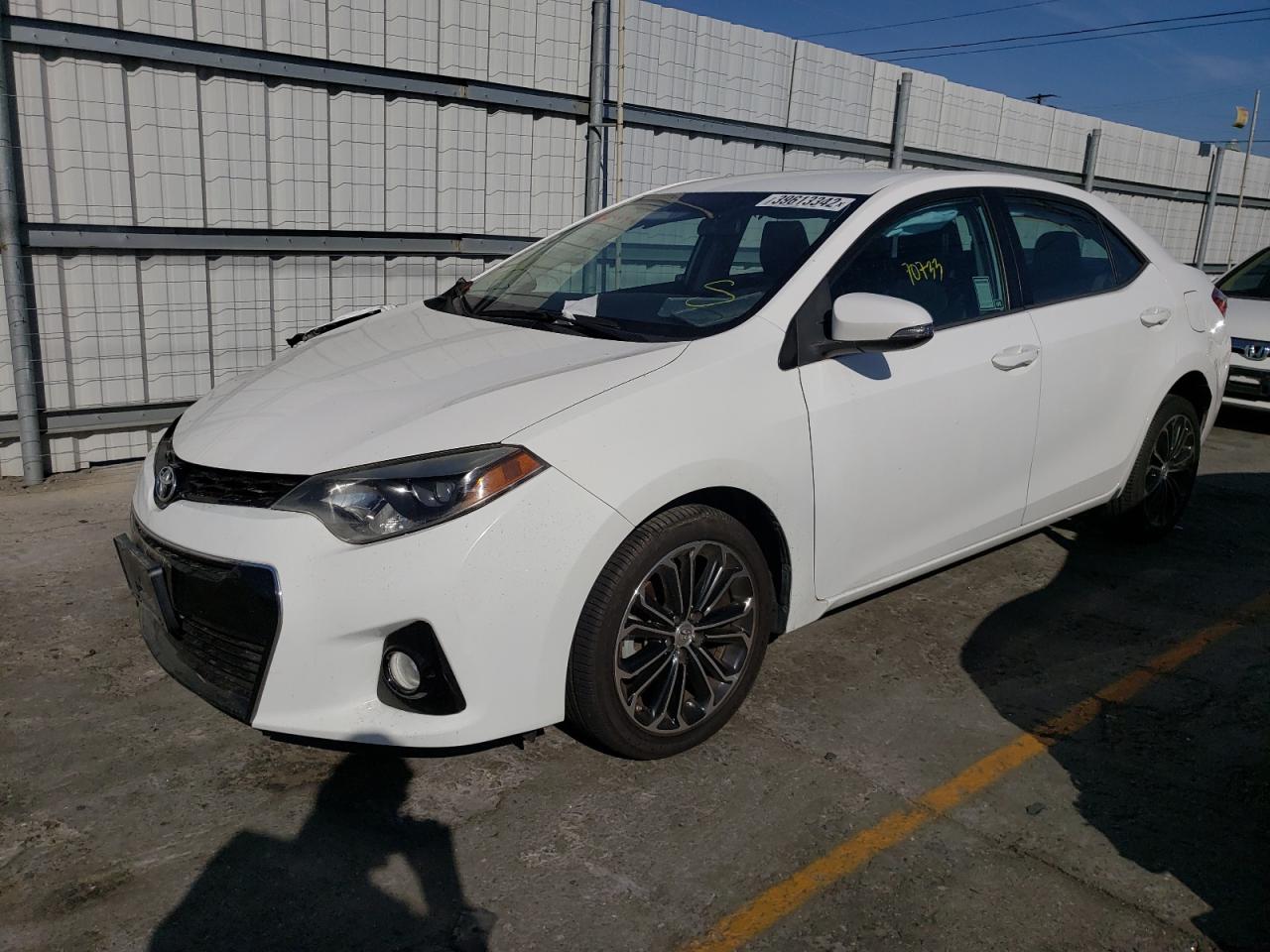 Photo 2 from auction – 2016 TOYOTA COROLLA L with VIN 5YFBURHE3GP402919