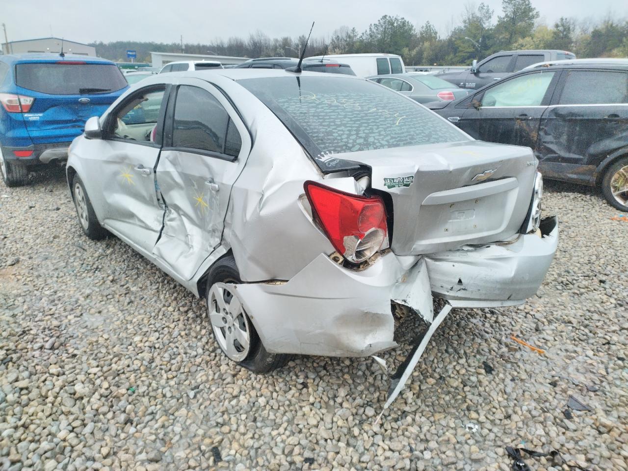 Photo 3 from auction – 2013 CHEVROLET SONIC LS with VIN 1G1JA5SH4D4228754