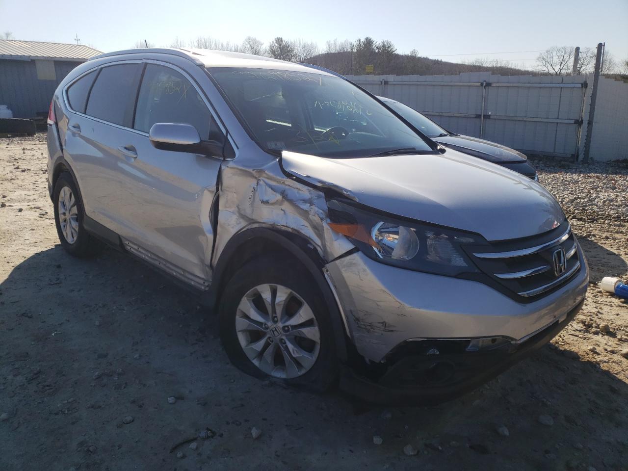 HONDA CR-V EXL 2014 with VIN 2HKRM4H74EH716673 - Photo from auction