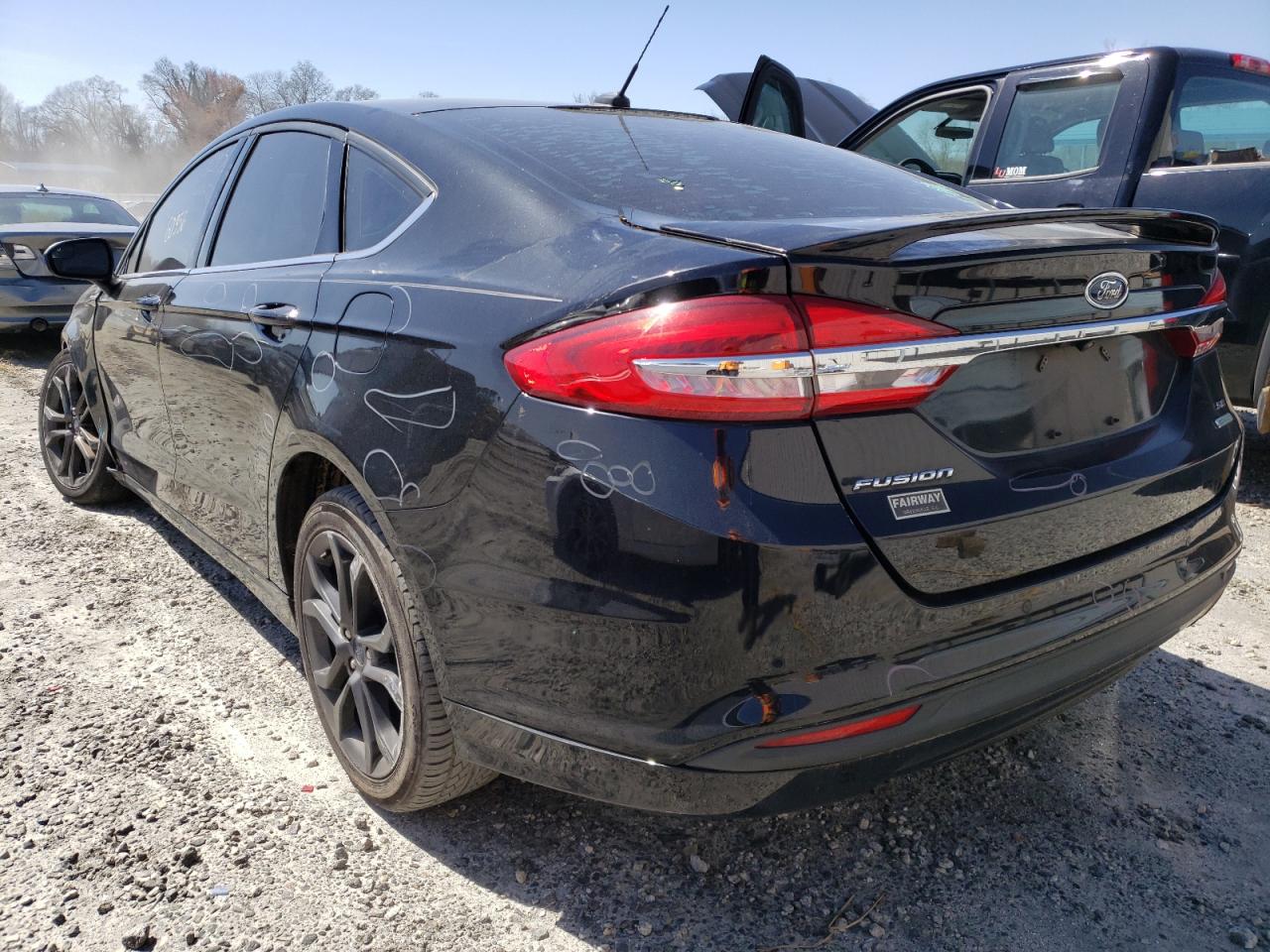 Photo 3 from auction – 2018 FORD FUSION SE with VIN 3FA6P0HD2JR106678