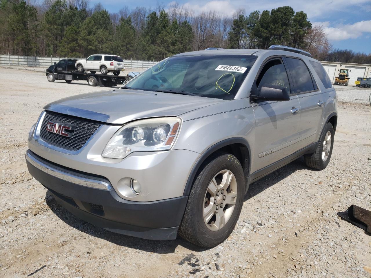 Photo 2 from auction – 2008 GMC ACADIA SLE with VIN 1GKER13768J234714