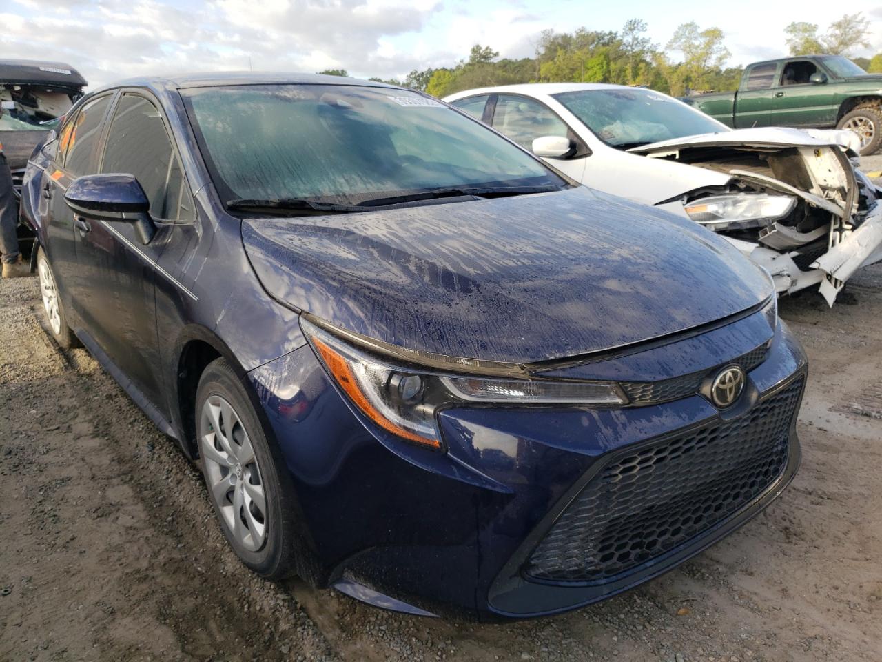 TOYOTA COROLLA LE 2021 with VIN JTDEPMAE2MJ139775 - Photo from auction